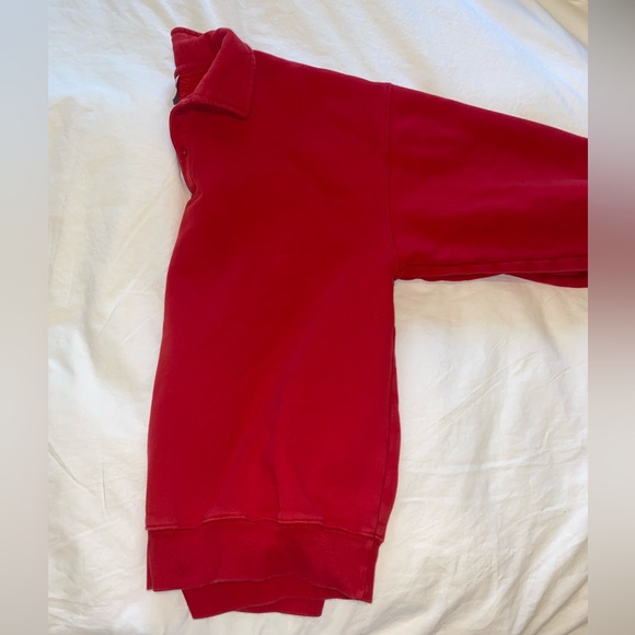 Tna Cozy Fleece Boyfriend Polo Sweatshirt - Picture 2 of 3